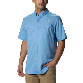 Columbia Overhemd Heren, PFG Low Drag Offshore Short Sleeve Wit, 84PJTLESZ